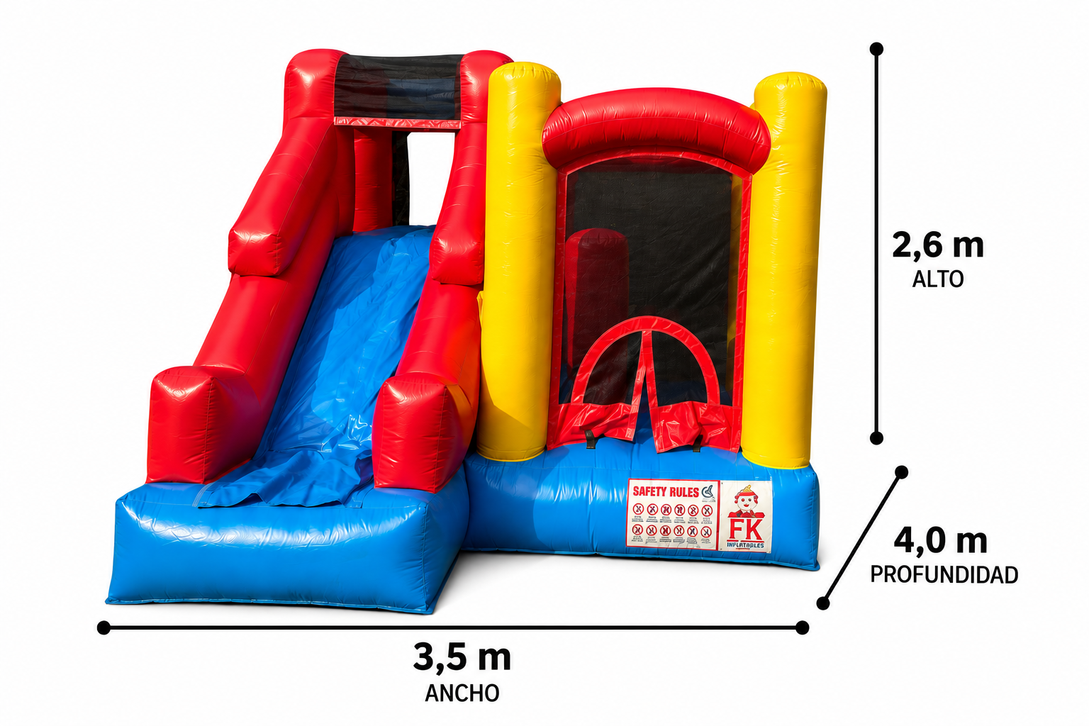 Castillo 3 en 1 XL 4x3 - Imagen 2