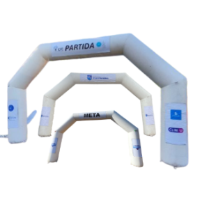Arco de Meta Multiuso Brandeada 3 Logos 6x3