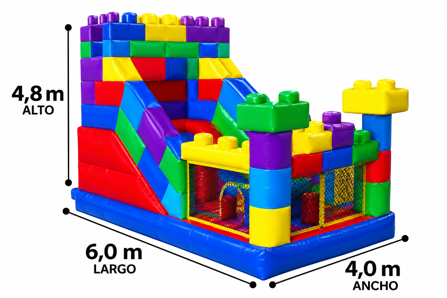 New Tobogán Blocks 6x4 - Imagen 2
