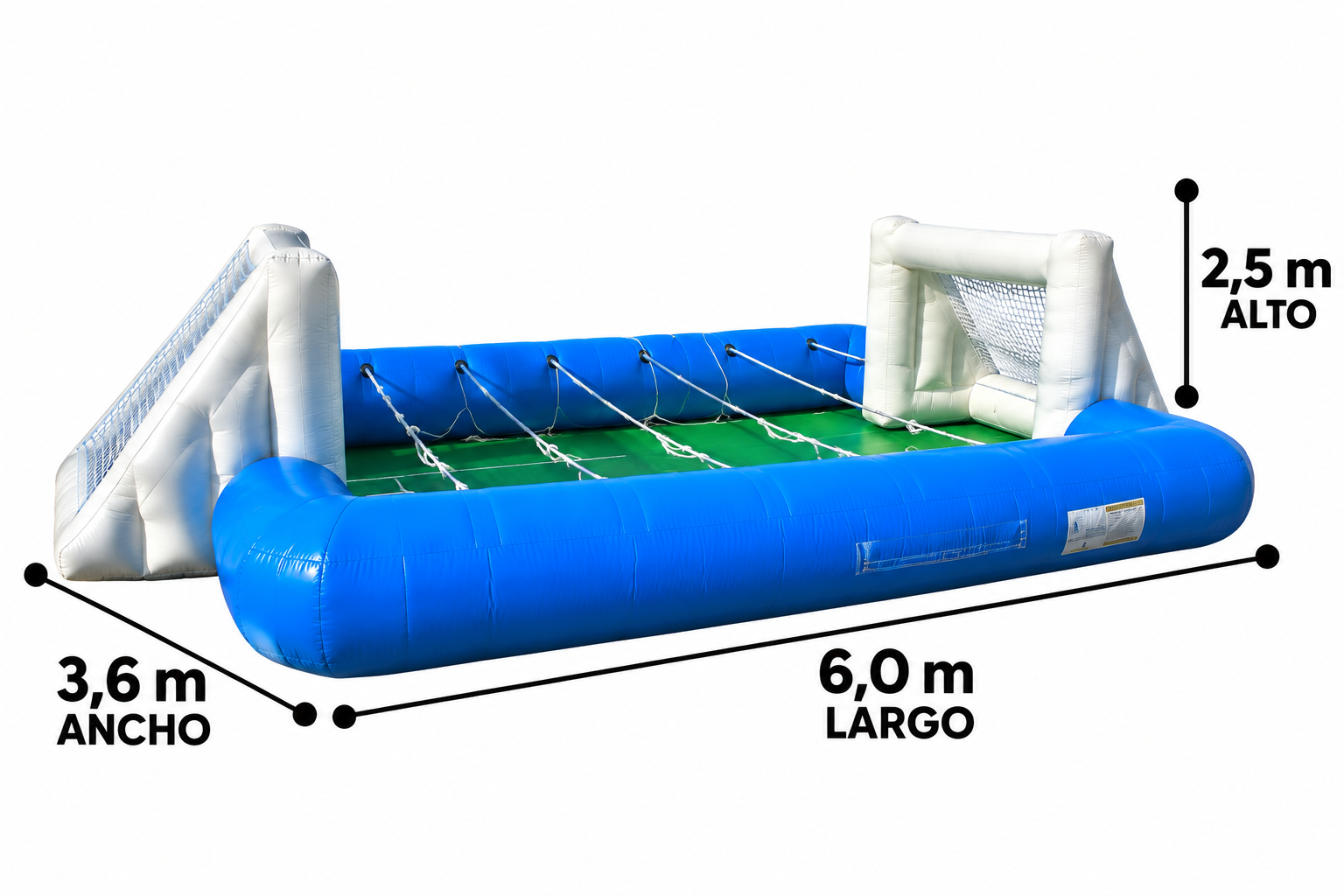 Taca Taca Humano Inflable 6X3 - Imagen 2