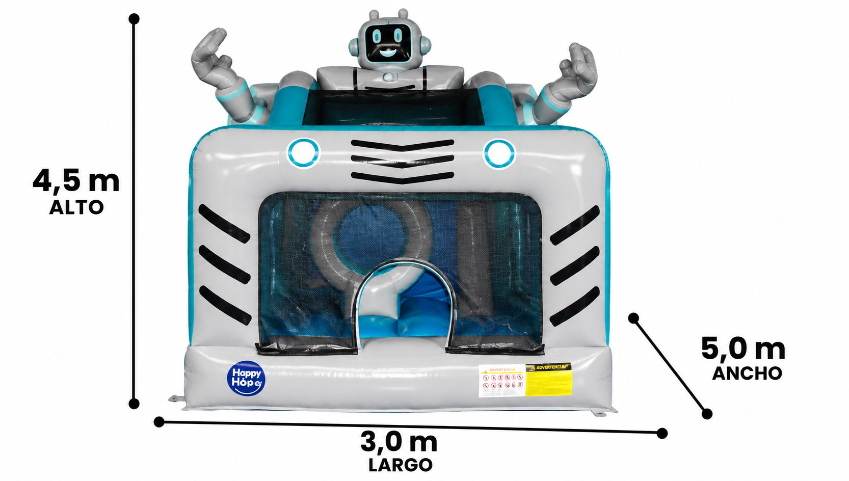 Tobogán Robot 5x3 - Imagen 2