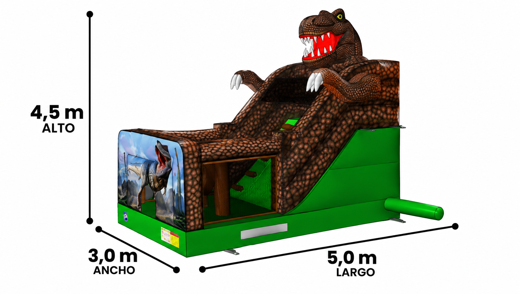 Tobogán T-Rex 5x3 - Imagen 2