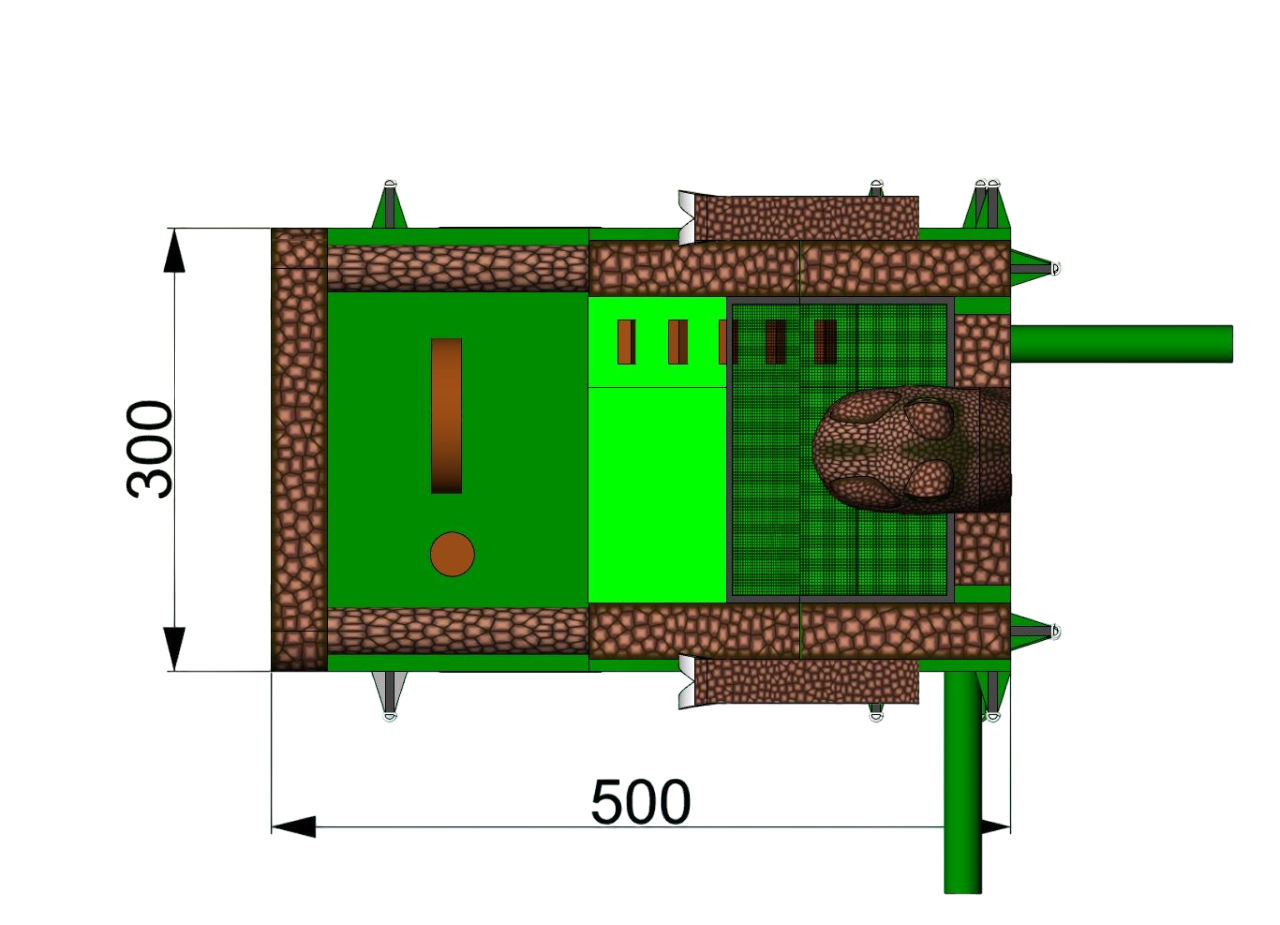 Tobogán T-Rex 5x3 - Imagen 6