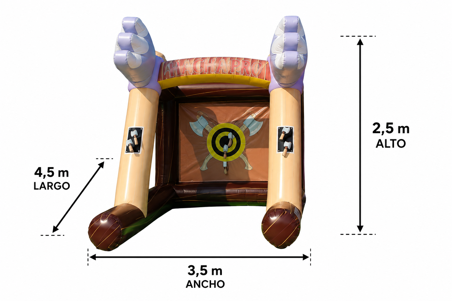 Hacha Pro 4x3 - Imagen 2